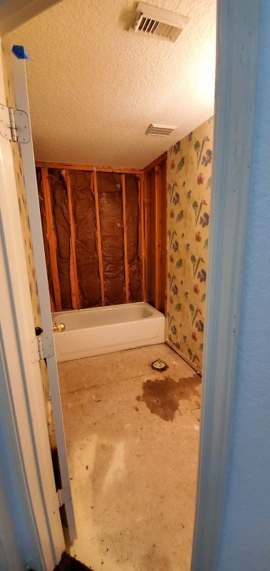 Bathroom Renovation Half bath